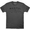 MAGPUL GO BANG PARTS CVC T-SHIRT MEDIUM CHARCOAL