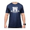 Upptäck MAGPULs UNIVERSITY BLEND T-SHIRT i Navy Heather! 👕 Bekväm och hållbar, perfekt för smart skytte och avslappnade dagar.