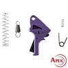 APEX TACTICAL SPECIALTIES INC S&W SDVE FLAT FACED ACTION ENHANCEMENT KIT PURPLE