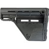 AMEND2 AMS MODULAR LOWER STORAGE MODEL MIL-SPEC CARBINE STOCK BLACK