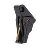 ADJUSTABLE TRIGGER WITH TRIGGER BAR FOR GLOCK® - TYRANT CNC ITTS TRIGGER FOR GLOCK 43/43X/48 BLK/GLD SCREW