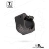 AR-15 SOLID ADJUSTABLE GAS BLOCK - SUPERLATIVE ARMS AR-15 SOLID TITANIUM ADJUSTABLE GAS BLOCK .625" BLACK