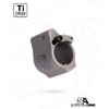 AR-15 SOLID ADJUSTABLE GAS BLOCK - SUPERLATIVE ARMS AR-15 SOLID TITANIUM ADJUSTABLE GAS BLOCK .625" GRAY