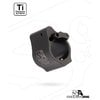 AR-15 SOLID ADJUSTABLE GAS BLOCK - SUPERLATIVE ARMS AR-15 SOLID TITANIUM ADJUSTABLE GAS BLOCK .750" BLACK