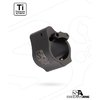 AR-15 SOLID ADJUSTABLE GAS BLOCK - SUPERLATIVE ARMS AR-15 SOLID TITANIUM ADJUSTABLE GAS BLOCK .936" BLACK