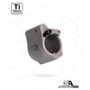 AR-15 SOLID ADJUSTABLE GAS BLOCK - SUPERLATIVE ARMS AR-15 SOLID TITANIUM ADJUSTABLE GAS BLOCK .936" GRAY