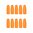 SAF-T-TRAINERS Dummy Rounds i orange plast för 357 SIG. Perfekt för träning och säker hantering. Populära bland myndigheter. Köp 10-pack nu! 🛒🔫