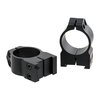 WARNE MFG. COMPANY 1" MEDIUM (0.925") 19MM DOVETAIL RINGS, BLACK